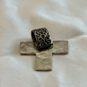 Silpada Sterling silver cross pendant